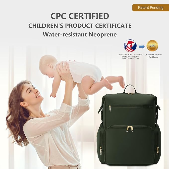 CEI-CEI Neoprene Diaper Bag Backpack - Image 9