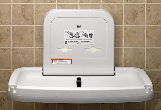 Koala Kare KB200-05SS Horizontal Wall Mounted Baby Changing Station - Image 2
