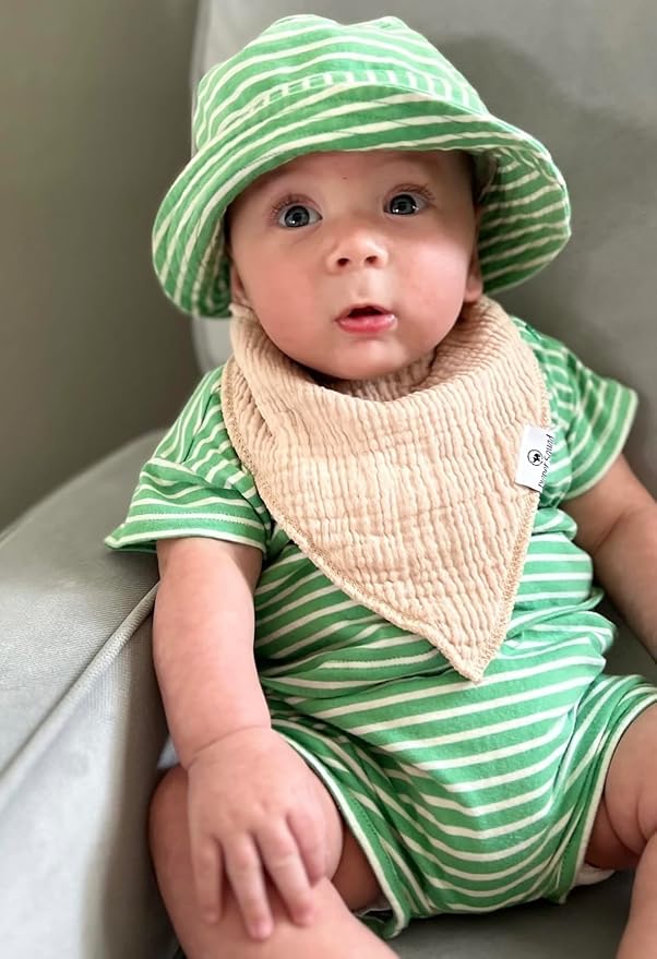 DiaperSquad's Baby Bibs for Drooling and Teething, Bibs for Boys, Baby Girl - Image 6