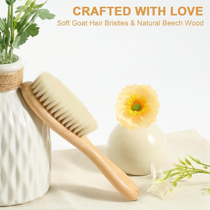 Soft Baby Hair Brush Toddler Hair Brush Soft Bristle Hair Brush - Image 7
