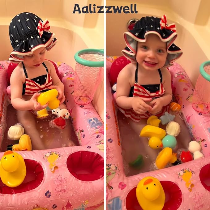 Aalizzwell Baby Girl 2-Piece Bikini Swimsuit - Image 3