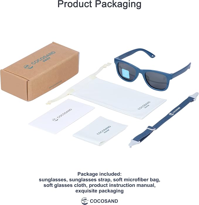 COCOSAND Flexible Baby Sunglasses - Image 2