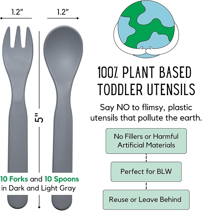 THEO'S 20 Pack Eco-Friendly Utensils - Image 2