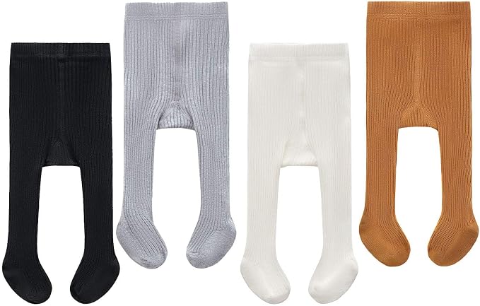 CECORC Baby Girls Tights Toddler Cable Knit Leggings Thick Cotton Infant by CECORC