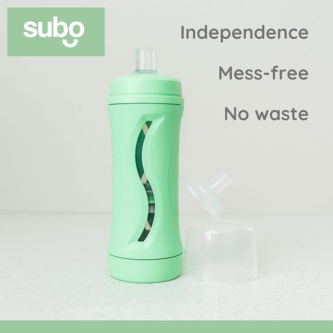 Subo Baby Food Bottle | No Mess Baby Toddler Self Feeder | Squeeze Free Design - Image 8