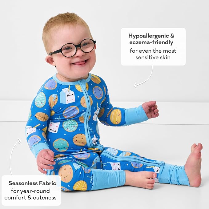 Little Sleepies Pajamas for Baby Boys & Girls, Viscose from Bamboo Baby Pajamas - Image 5