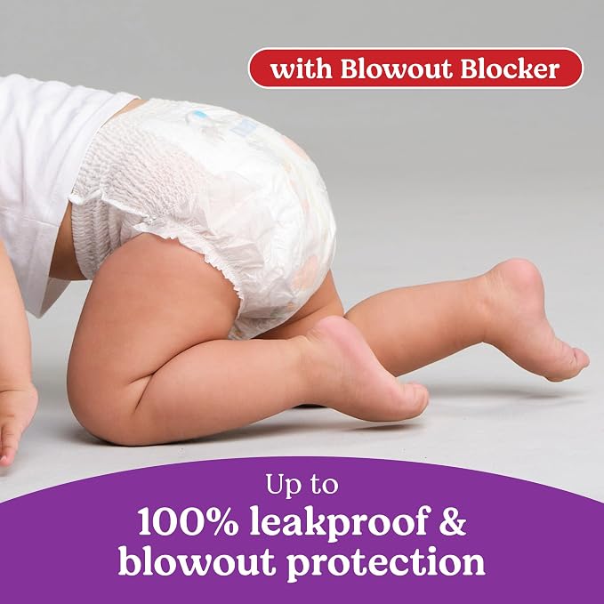 Huggies Size 4 Baby Diapers, Little Movers HuggFit 360° Baby Diapers - Image 5