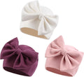 Bamery Newborn Baby Girl Hat Cotton Baby Bow Beanie Preemie Hats Spring Infant by Bamery