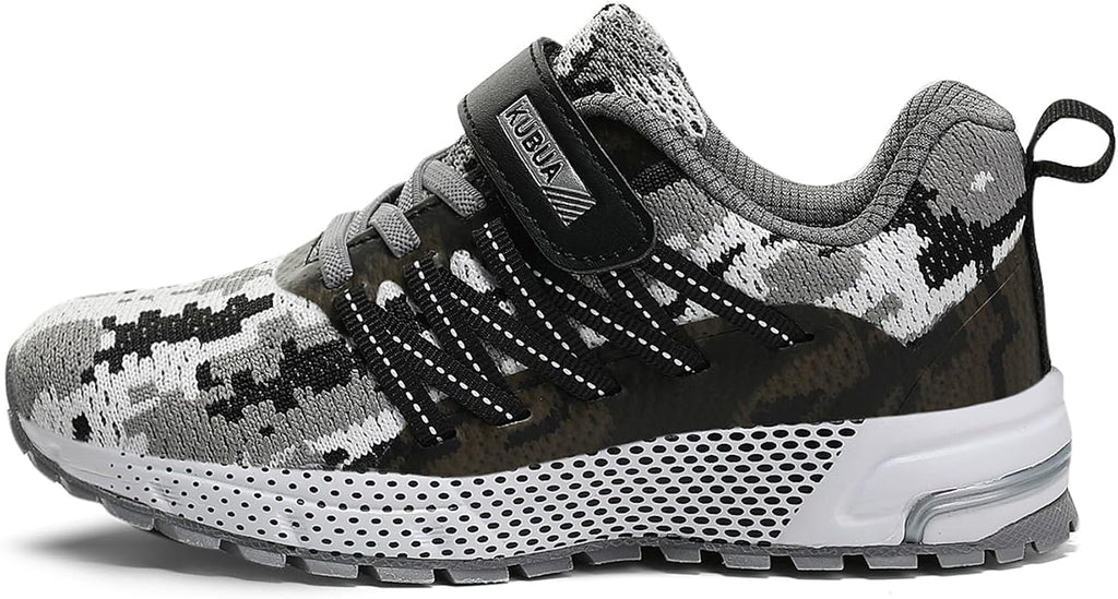 KUBUA Kids Sneakers for Boys Girls Running Tennis Shoes Lightweight Breathable - Image 7