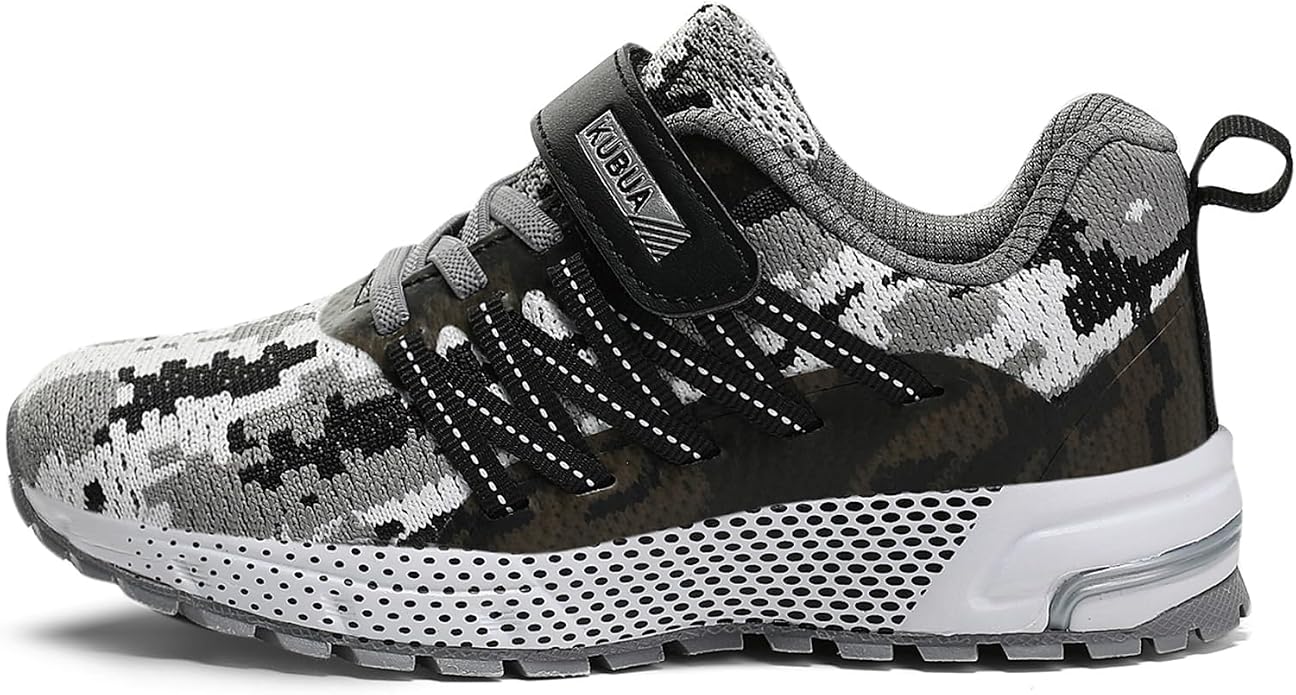 KUBUA Kids Sneakers for Boys Girls Running Tennis Shoes Lightweight Breathable - Image 7