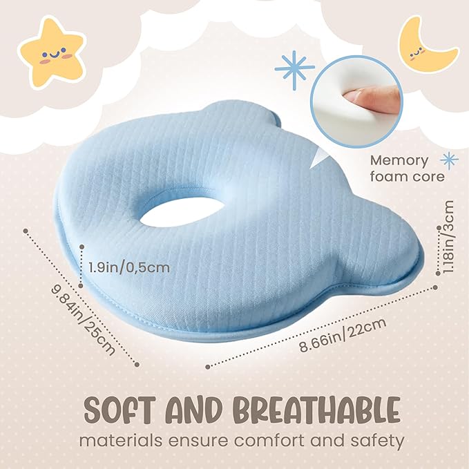 Soft and Breathable Baby Pillow - Image 3
