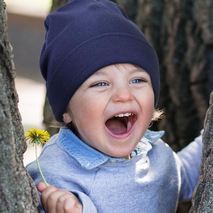 DRESHOW BQUBO 6 Pack Baby Hats for Boys Girls Unisex Baby Hat Soft Knit Cap - Image 4