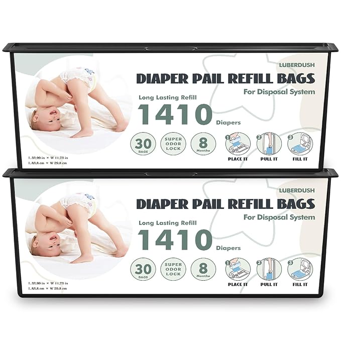 Diaper Pail Refill Bags by Unknown