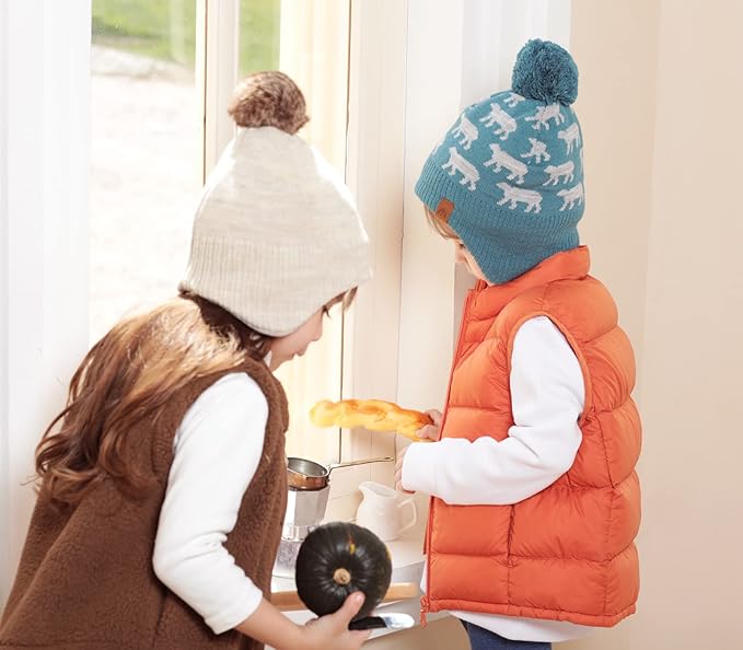 Moon Kitty Baby Boys Hats Toddler Beanies - Image 5
