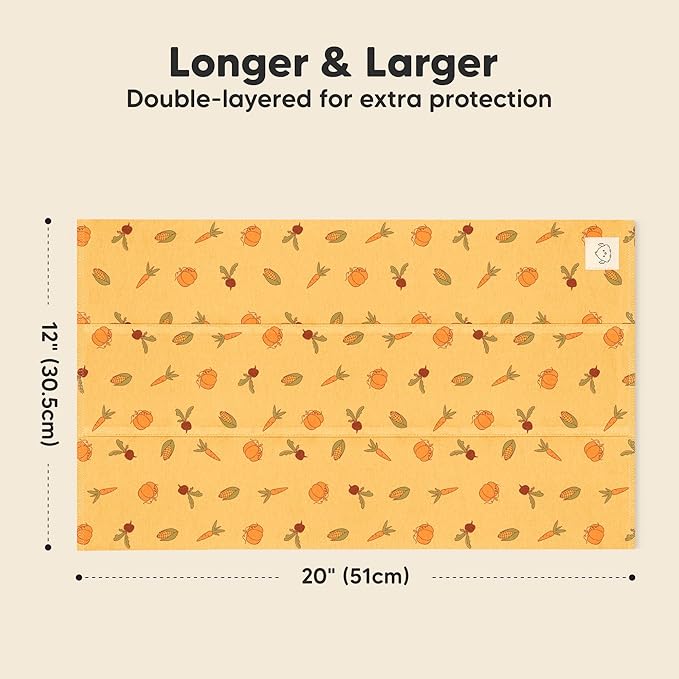 Organic Burp Cloths Baby Boy, Girl - Image 3