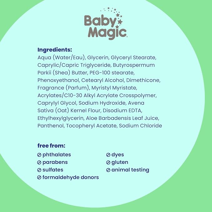 Baby Magic Creamy Whipped Butter Vanilla Oat, 8.4 oz - Image 6