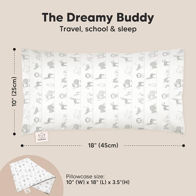 Toddler Pillow with Pillowcase - Image 3