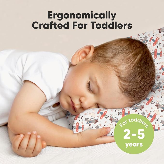 Toddler Pillow with Pillowcase - Image 2