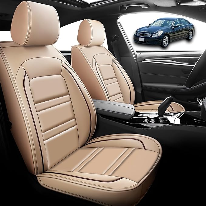 Seat Cover for Infiniti g35 2003-2008 | Car Seat Covers Front Seats, Waterproof - Image 2