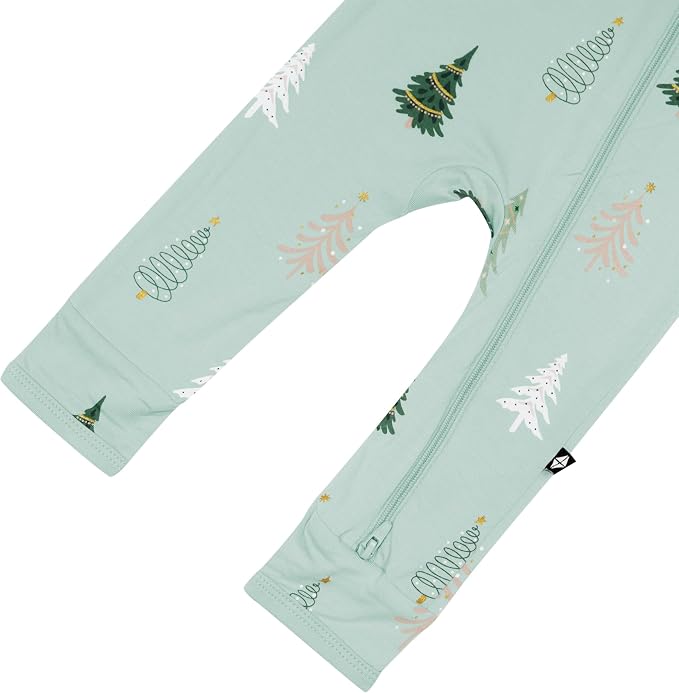 KYTE BABY Unisex Rayon Made From Bamboo Zippered Rompers 0-24 Months - Image 5