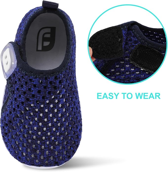 JOINFREE Baby Toddler Water Shoes Boys Girls Sandals Barefoot Kids Breathable - Image 3