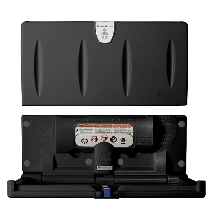 Foundations Classic Horizontal Wall-Mounted Baby Changing Station by FoundationsChildrensProducts