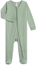 Colored Organics Baby Zip-Up Footed Sleeper by ColoredOrganics