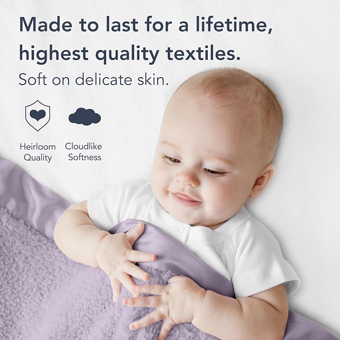 Little Giraffe Chenille Baby Blanket – 29x35” Soft Chenille - Image 2