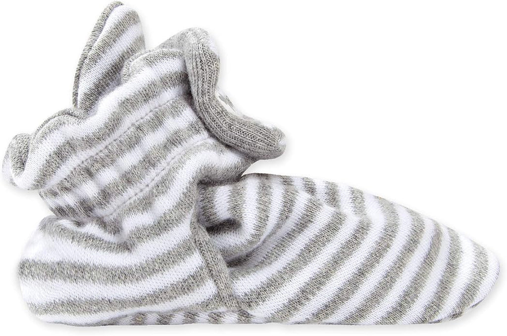 Burt's Bees Baby Unisex Booties Organic Cotton Newborn Essentials Shoes - Image 3