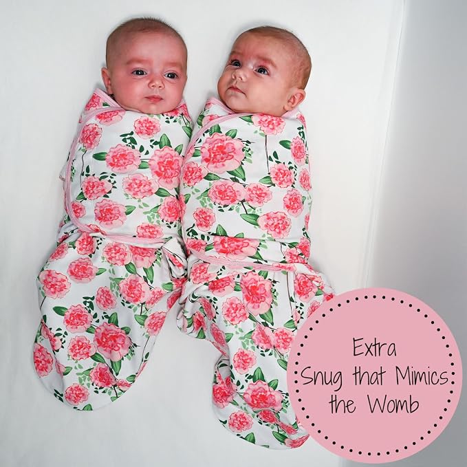 LollyBanks Swaddles 100% Organic Cotton Baby Girl Essentials, 0-3 Months - Image 3