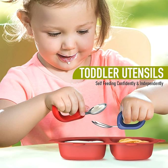 Toddler Utensils Baby Utensils Toddler Forks and Spoons Baby Forks and Spoons - Image 4