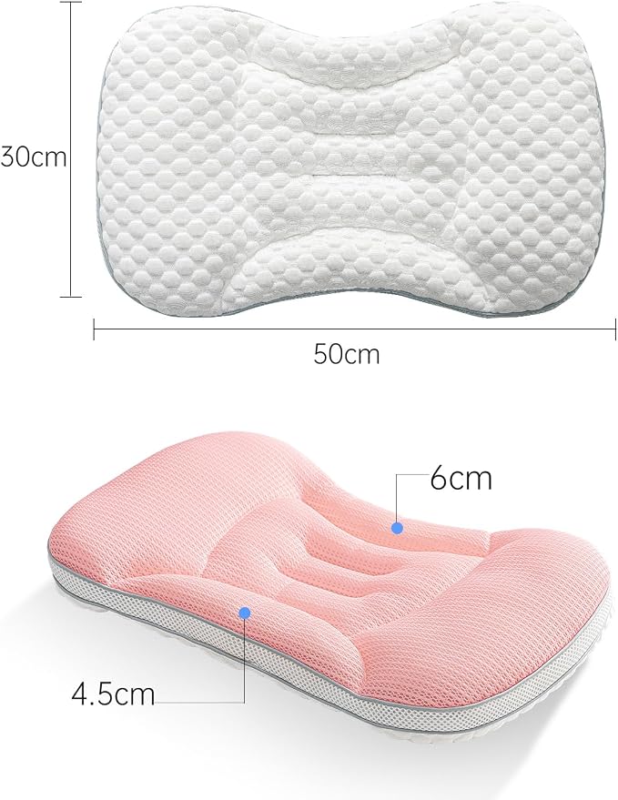 Reidio Toddler Pillows Double Sided Cooling Fabric & Breathable Mesh Kids - Image 2