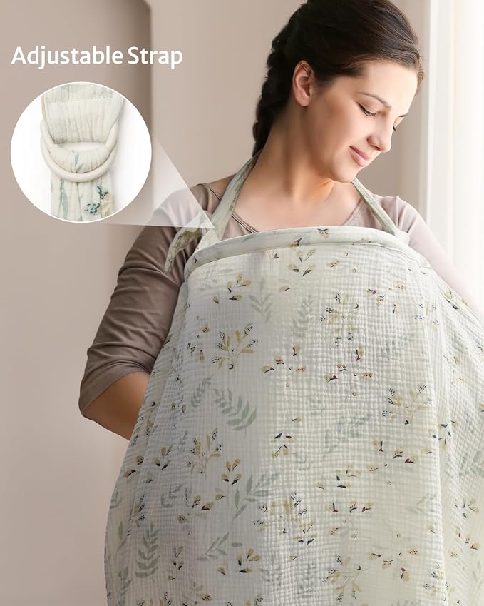 Blissful Diary Muslin Nursing Cover - Image 6