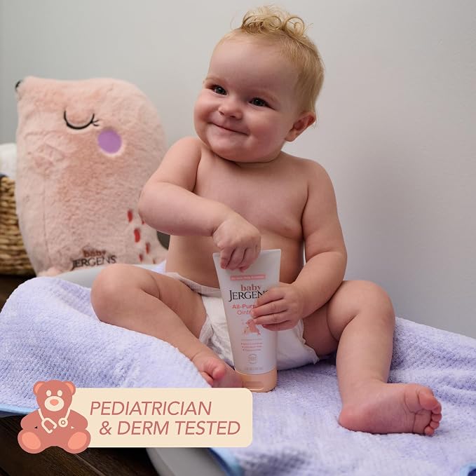Jergens Baby All-Purpose Baby Ointment, Plant-Based Moisturizers, Petrolatum - Image 5