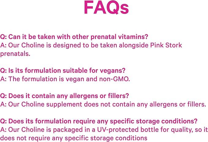 Pink Stork Choline - Image 9