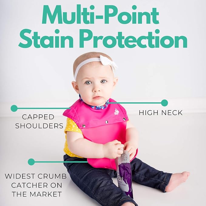 Silicone Bibs for Babies and Toddlers - Image 3