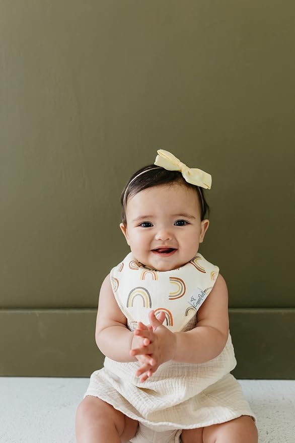 Copper Pearl Baby Bandana Drool Bibs - Image 4