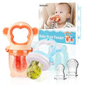 Baby Fresh Fruit Feeder Pacifier, 2 Pack HAOBAOBEI Baby Teether by HAOBAOBEI