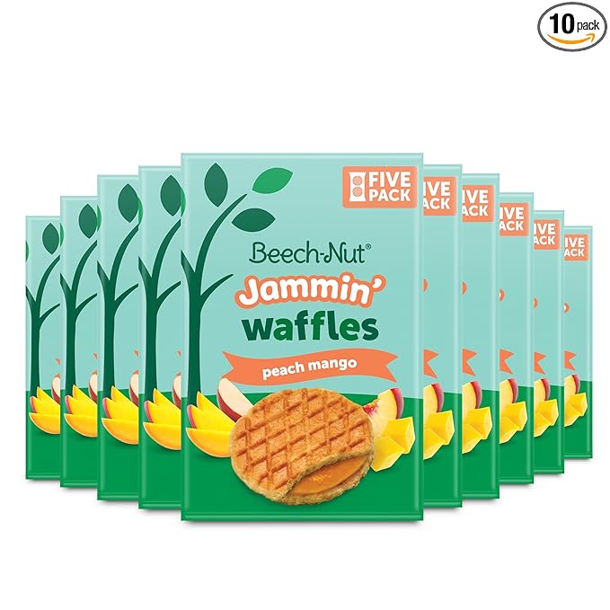 Beech-Nut Toddler Snacks Jammin' Waffles by Beech-Nut