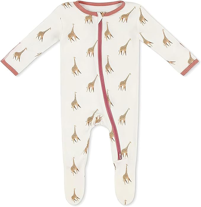 Bamboo Little Soft Baby Footie Pajamas, Baby Clothes, Newborn Sleepers by BambooLittle