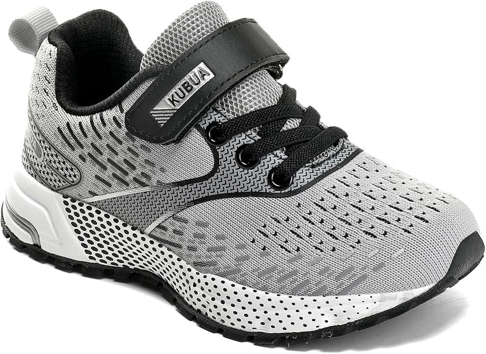 KUBUA Kids Sneakers for Boys Girls Running Tennis Shoes Lightweight Breathable - Image 7