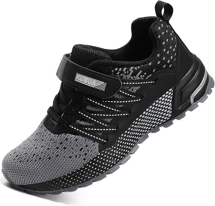 KUBUA Kids Sneakers for Boys Girls Running Tennis Shoes Lightweight Breathable by KUBUA