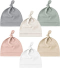 Konssy 6 Pack Baby Newborn Hats Set Knot Beanie Hats Soft by Konssy