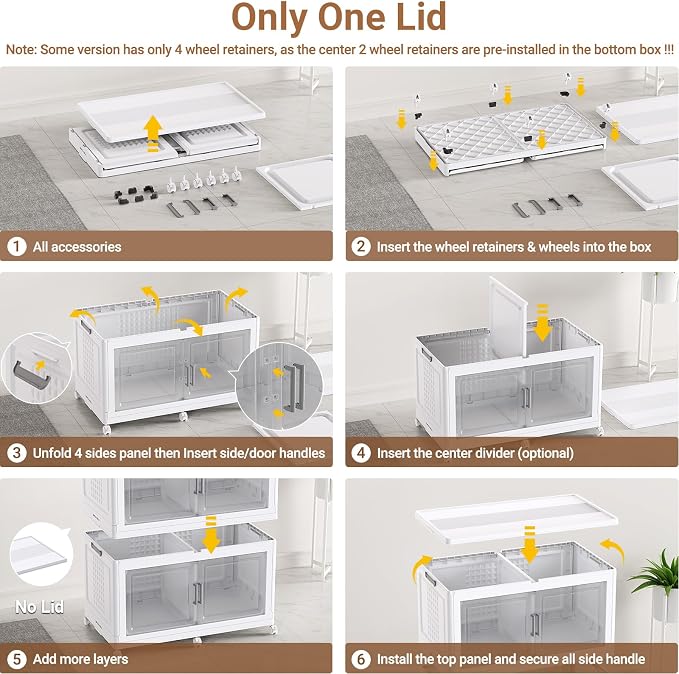 BROVIEW 600Qt Plastic Storage Bins - Image 8