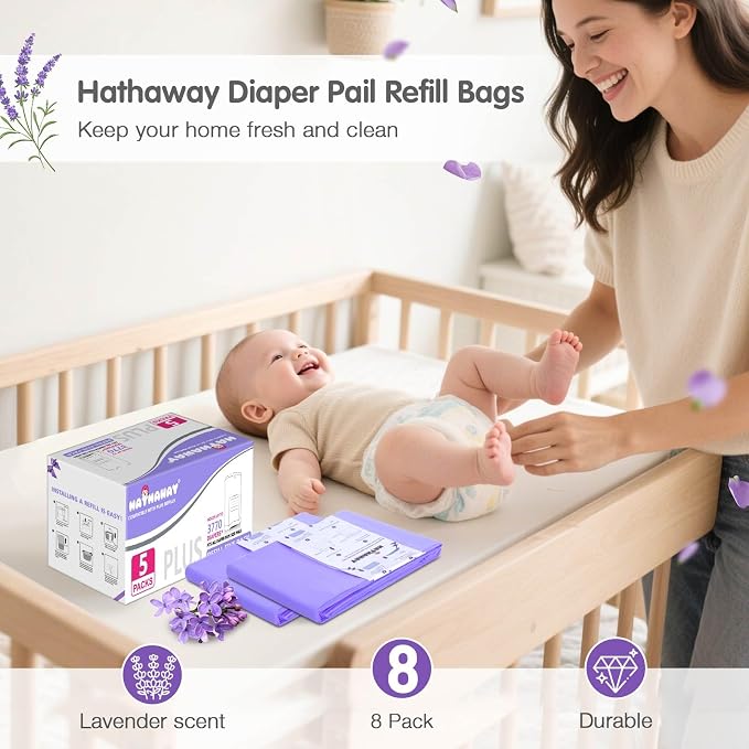 Diaper Pail Refill Bags Compatible - Image 5