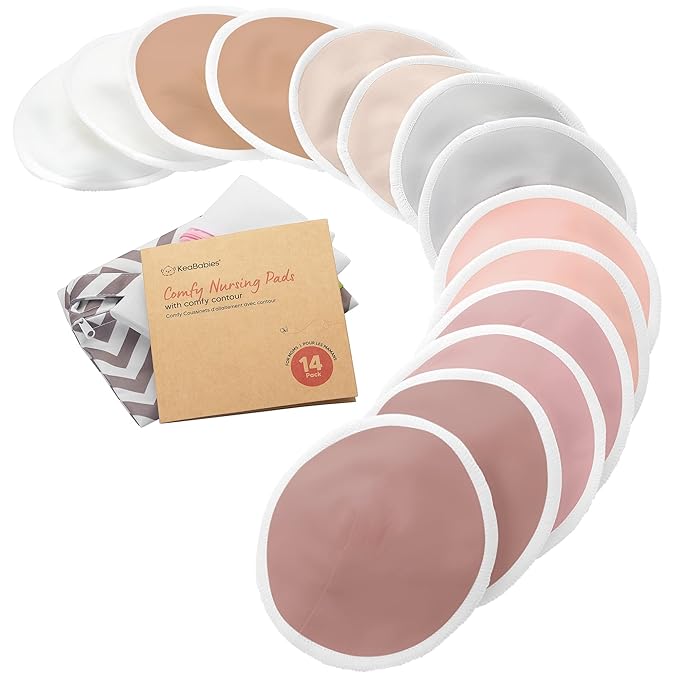 Organic Nursing Pads by KeaBabies