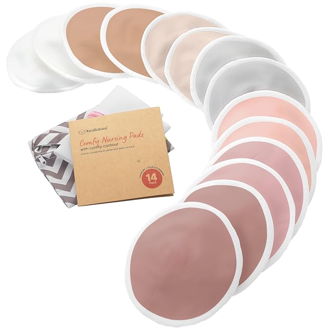 Organic Nursing Pads by KeaBabies