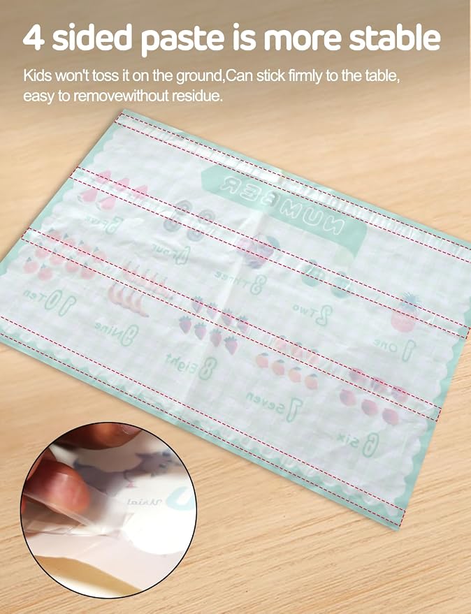 45 Pack Sticky Disposable Placemats - Image 7