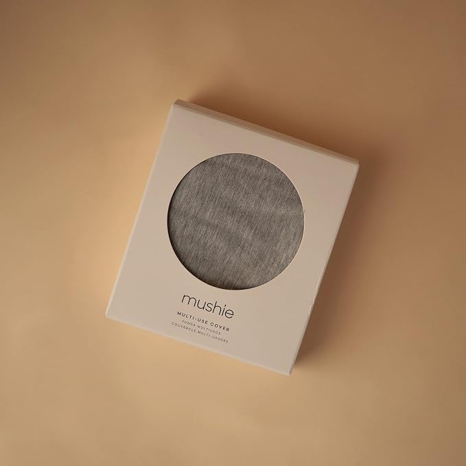 mushie Baby Car Seat Canopy Cover | Breathable & Stretchy Multi Use Cover - Image 2