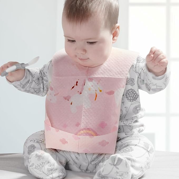 SUNVENO Disposable Baby Bibs - Image 2
